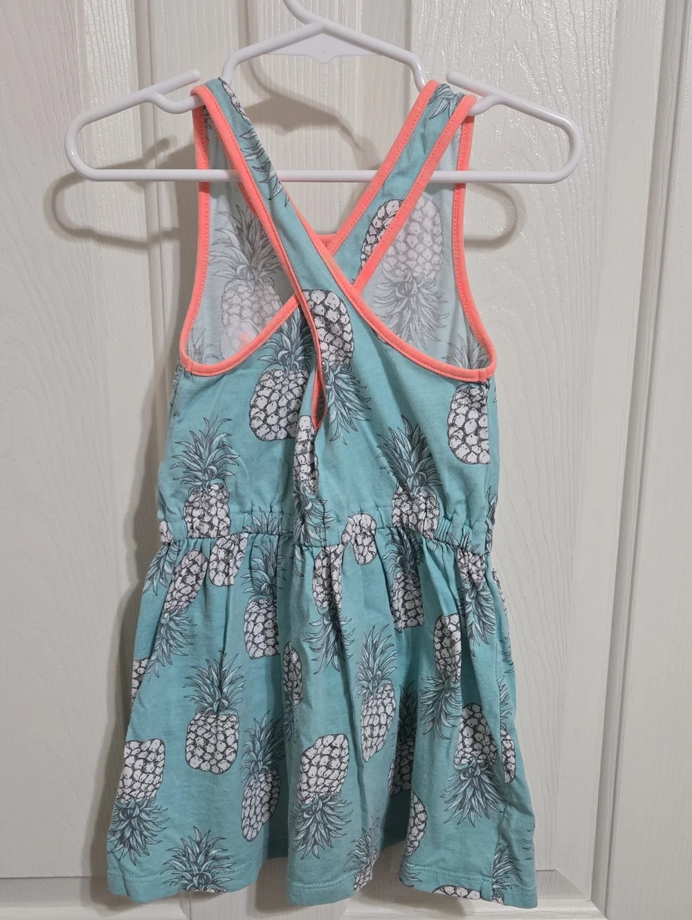 Vibrant Carter's Pineapple Play Jersey Sundress